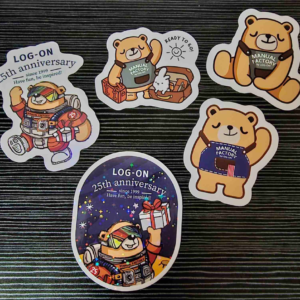 TRAVELER's Notebook Manual Factory Bear Sticket Set (5 pcs)