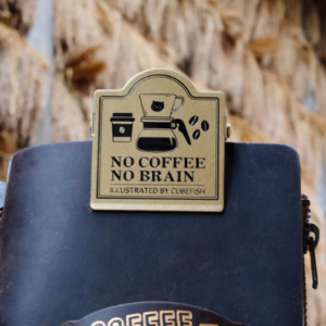 Brass Clip Paperclip Coffee