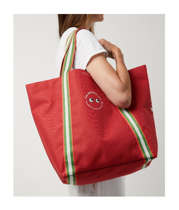 Anya Hindmarch x City'Super The Universal Bag Orange Red - Image 2