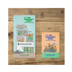 TRAVELER's notebook Clear Plastic Folder (Standard / Passport)