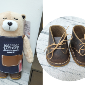 MFB Manual Factory Bear Accessories - Leather Shoes