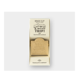 TRAVELER's notebook  Brass Clip Road Trip