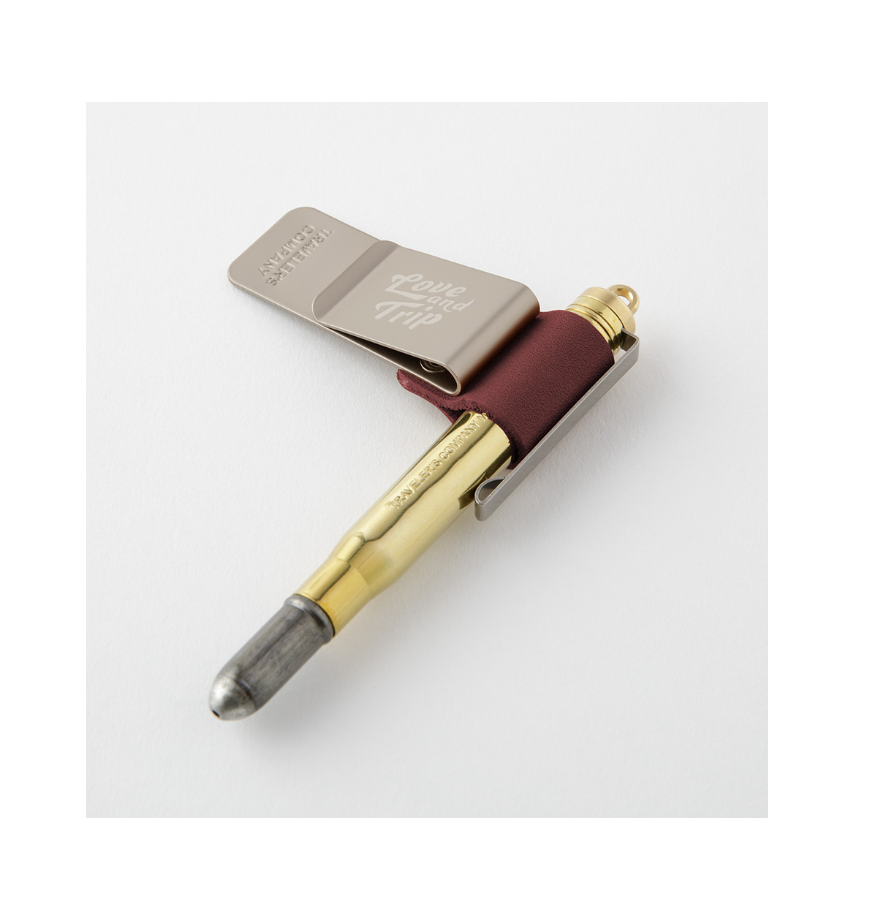 TRAVELER's Notebook Pen Holder Love and Trip - Image 3