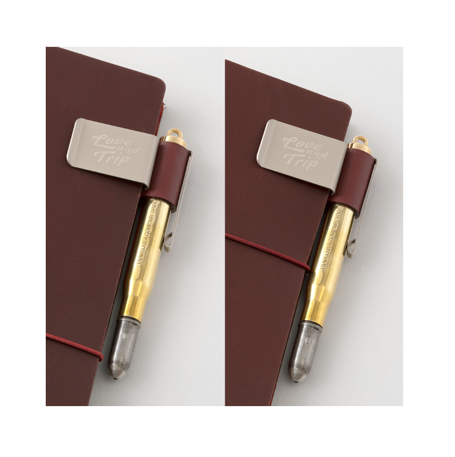 TRAVELER's Notebook Pen Holder Love and Trip - Image 4