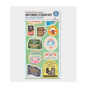 TRAVELER's Notebook Customized Seal for 2026 Diary