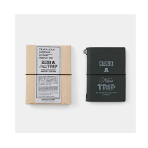 TRAVELER's Notebook Set Narita Airport Black (Standard)