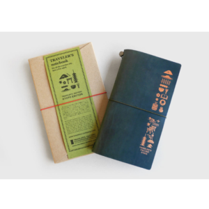 TRAVELER's Notebook Set KYOTO Blue (Standard)