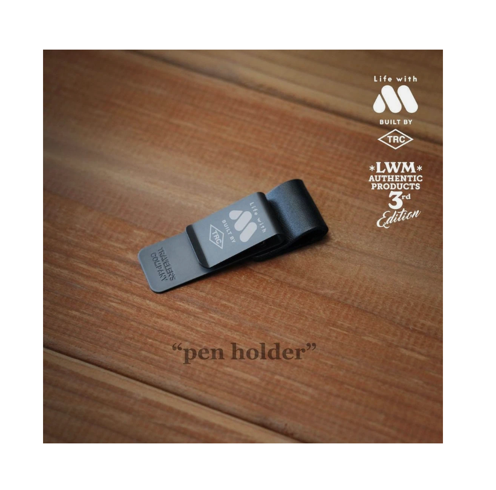 TRAVELER's Notebook Set Mos Burger 3rd BLACK (Standard) - Image 5