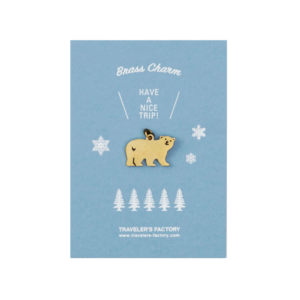 TRAVELER's notebook Brass Charm Cogma Polar Bear
