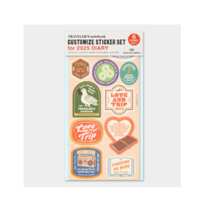 TRAVELER's Notebook Customized Seal for 2025 Diary