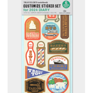 TRAVELER's Notebook Customized Seal for 2024 Diary